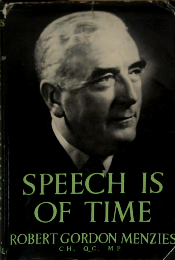 Speech Is Of Time