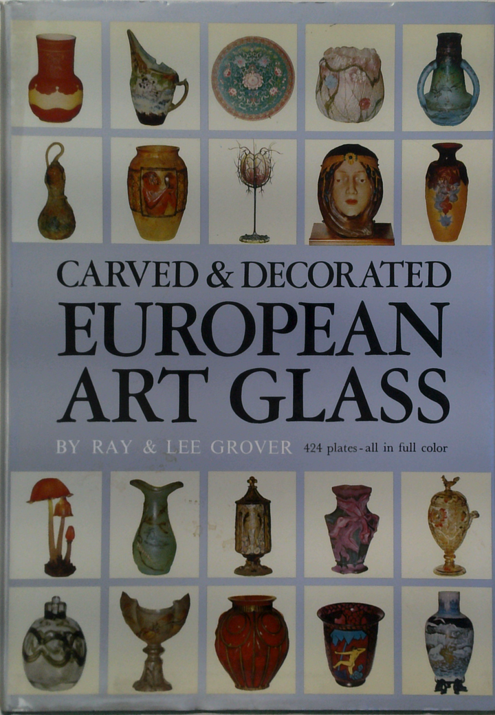Carved & Decorated European Art Glass