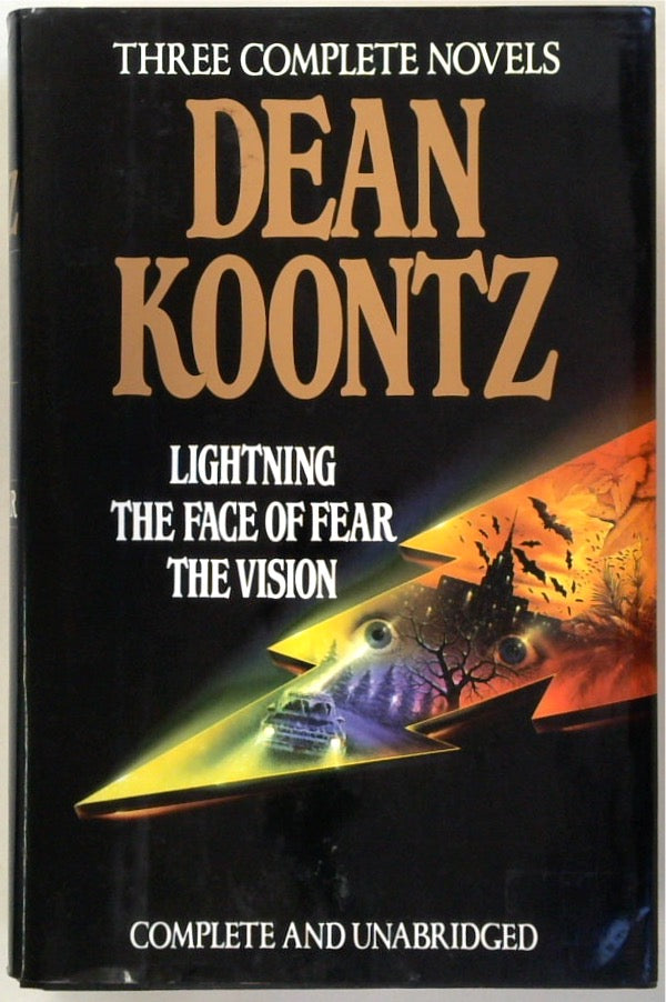 THREE COMPLETE NOVELS: Lightning, the Face of Fear, the Vision