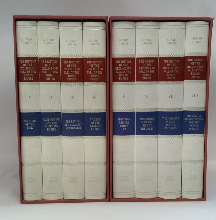 The History of the Decline and Fall of the Roman Empire (8 Volumes in 2 Slipcases)