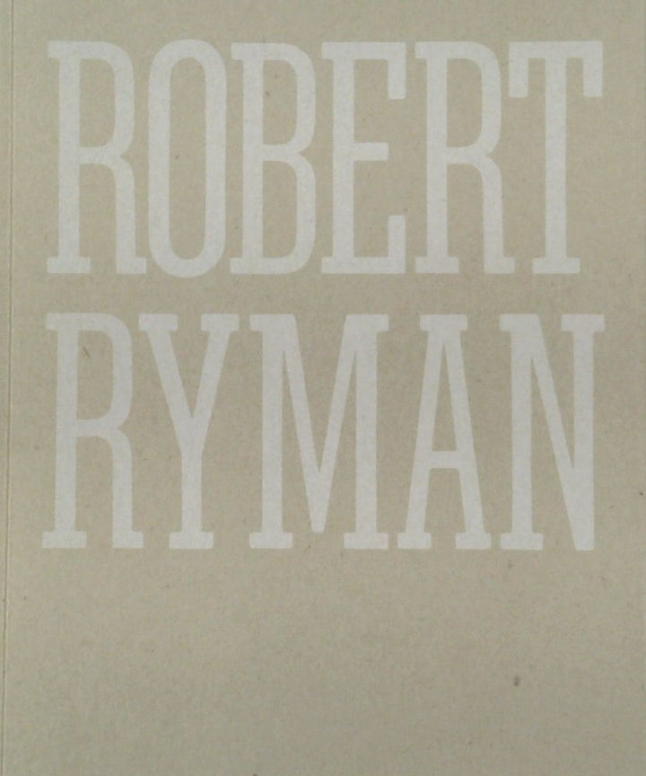 Robert Ryman