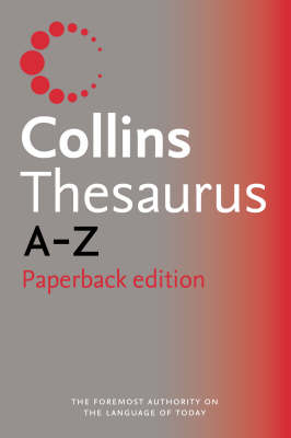 Collins Paperback Thesaurus A-Z