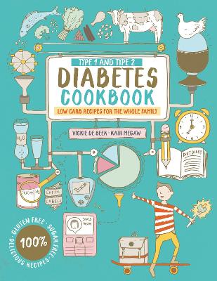 Type 1 and Type 2 Diabetes Cookbook: Low carb recipes for the whole