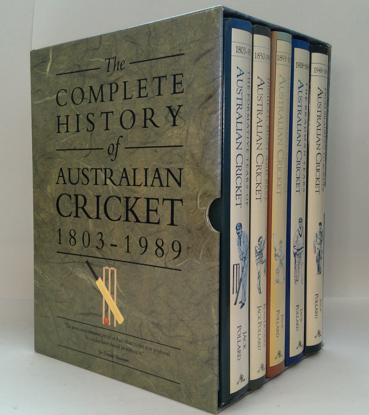 The Complete History Of Australian Cricket 1803-1990