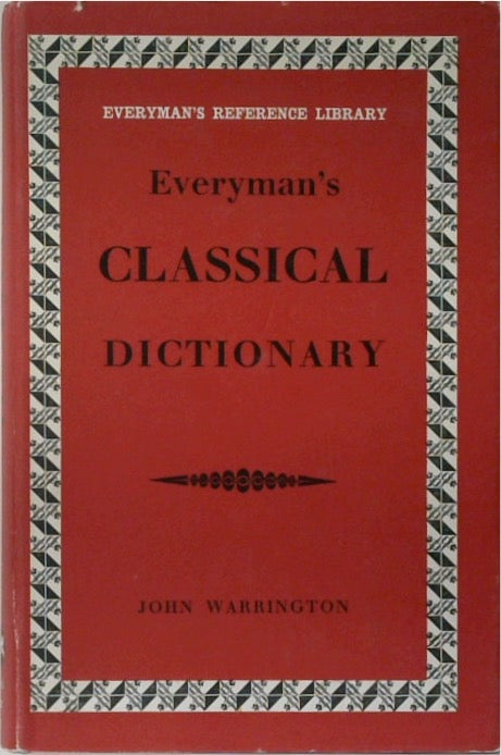 Everyman's Classical Dictionary