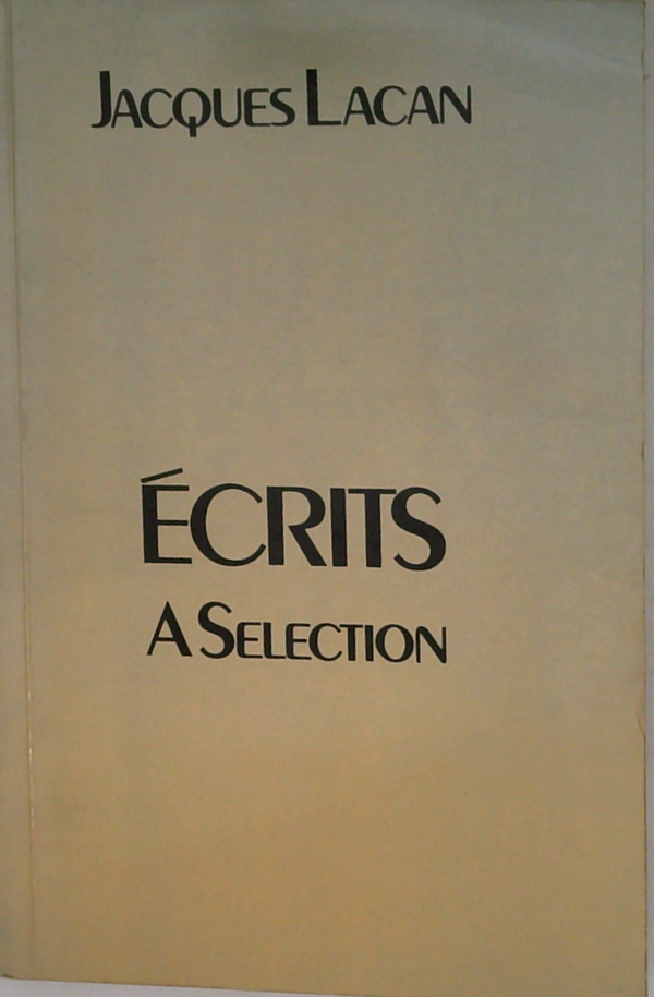 Écrits: A Selection