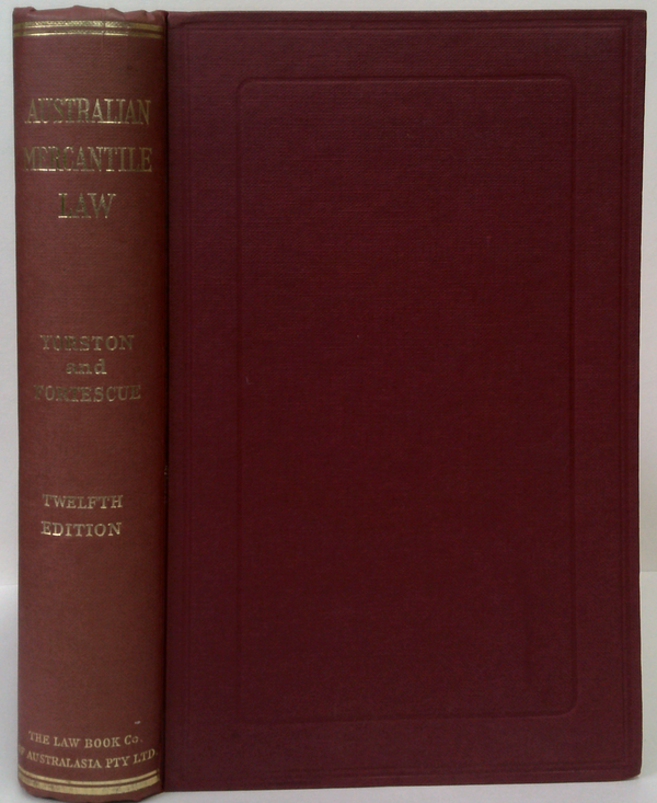 Australian Mercantile Law