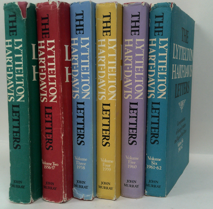 The Lyttelton Hart-Davis Letters (Six-Volume Set)