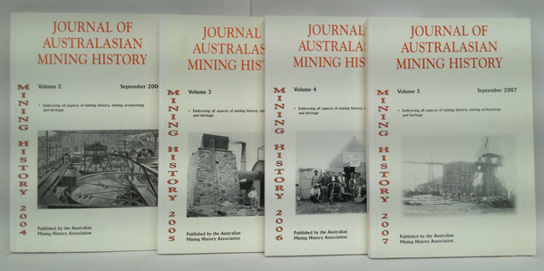 Journal Of Australasian Mining History 2004-2007