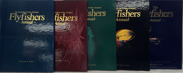 The Australian & New Zealand Flyfishers -Annual- (Five-Volume Set)