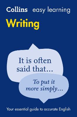Easy Learning Writing: Your essential guide to accurate English