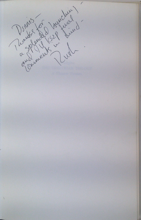 Aeschylus: The Oresteian Trilogy (SIGNED)