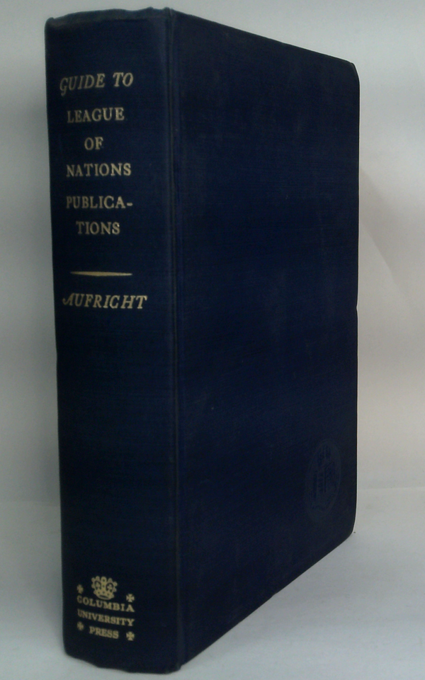 Guide To League Of Nations Publications