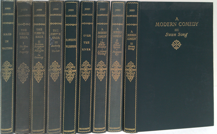 Galsworthy, John. Collected Works (Nine-Volume Set)