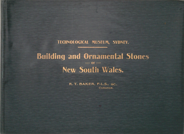 Building And Ornamental Stones Of New South Wales