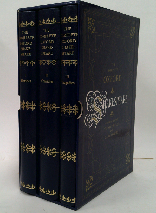 The Complete Oxford Shakespeare (Three-Volume Set)