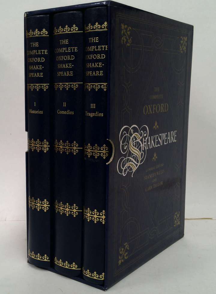 The Complete Oxford Shakespeare (Three-Volume Set)