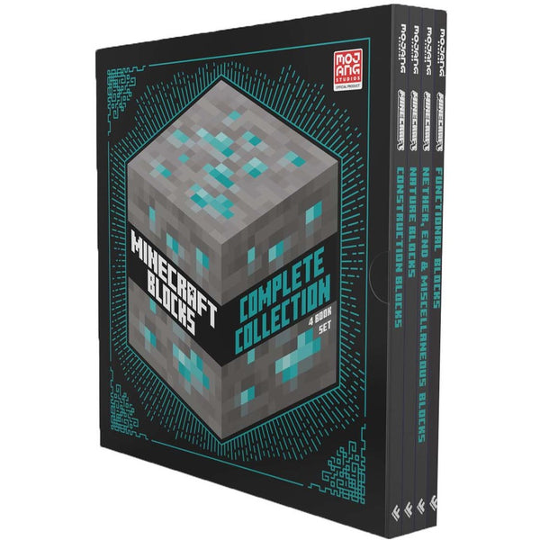 Minecraft Blocks 4 Book Complete Collection Slipcase by Mojang AB