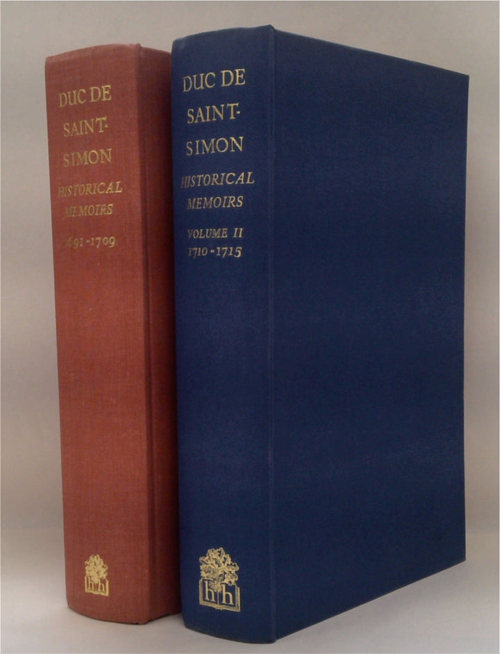 Historical Memoirs of the Duc de Saint-Simon - Volume One 1691-1709; Volume Two 1710-1715 (Two-Volume Set)