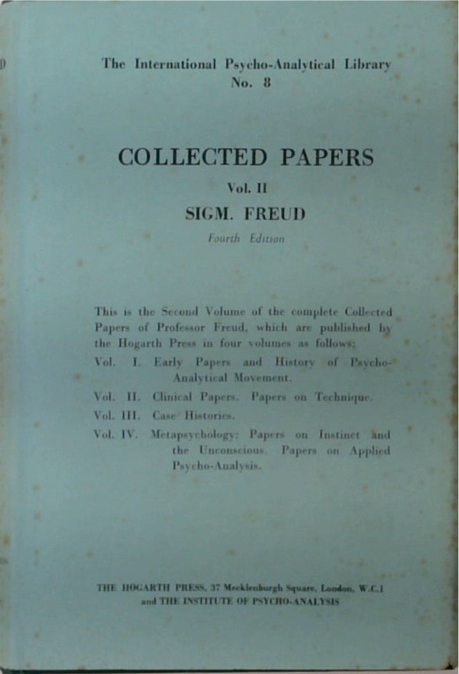 Collected Papers, Volume II