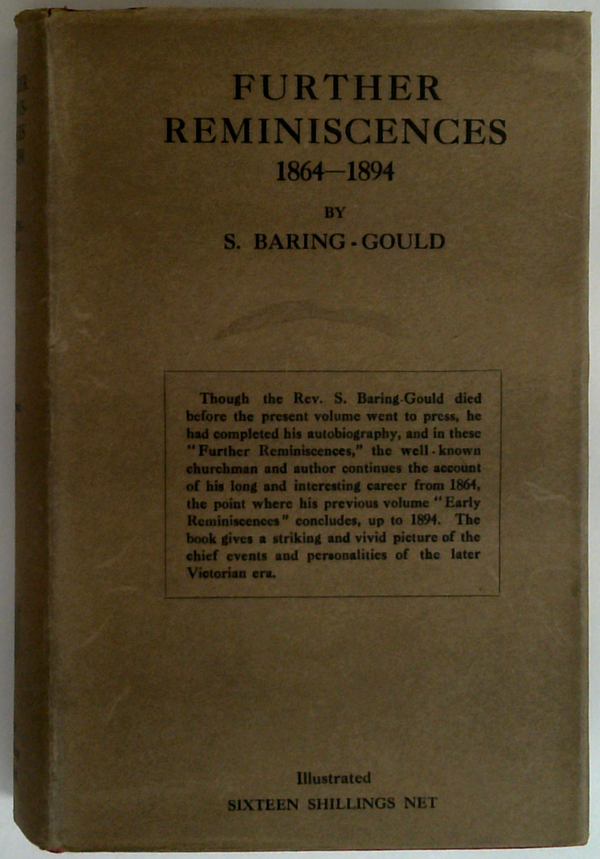 Further Reminiscences: 1864-1894