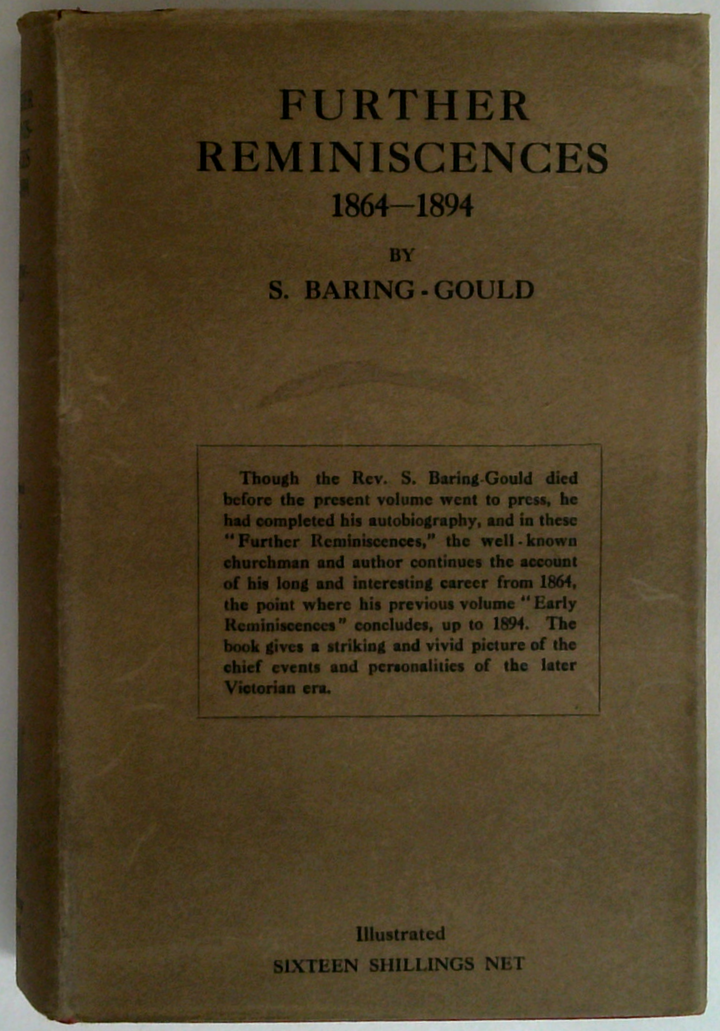Further Reminiscences: 1864-1894