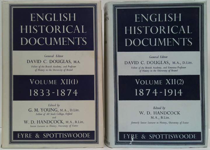 English Historical Documents Volume XII 1833-1974 (Two-Volume Set)