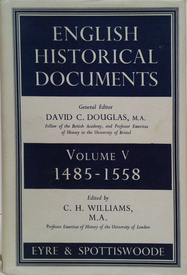 English Historical Documents: 1485 - 1558