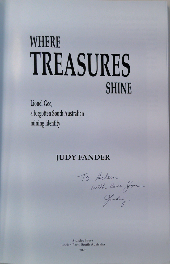 Where Treasure's Shine (SIGNED)