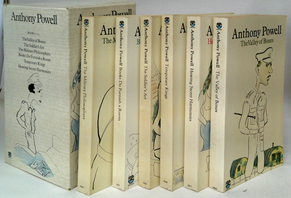 Anthony Powell Books 7-12 (The Valley of Bones/The Soldier's Art/The Military Philosophers/Books Do Furnish a Room/Temporary Kings/Hearing Secret Harmonies)