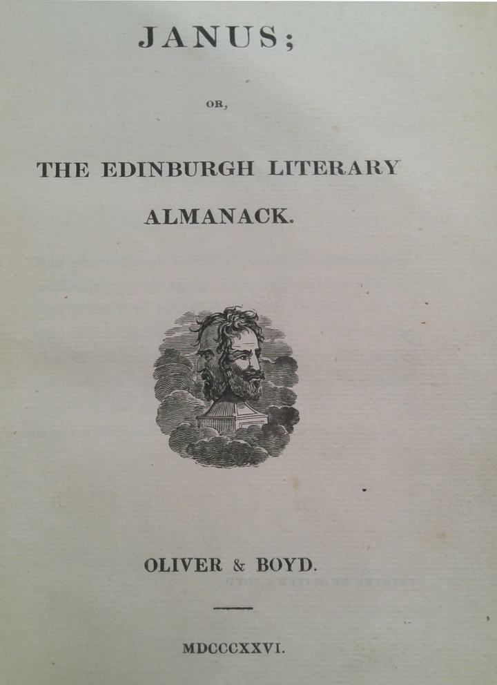 Janus; Or, The Edinburgh Literary Almanack.