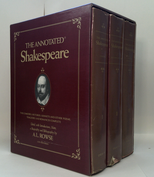 The Annotated: Shakespeare (Three-Volume Set)