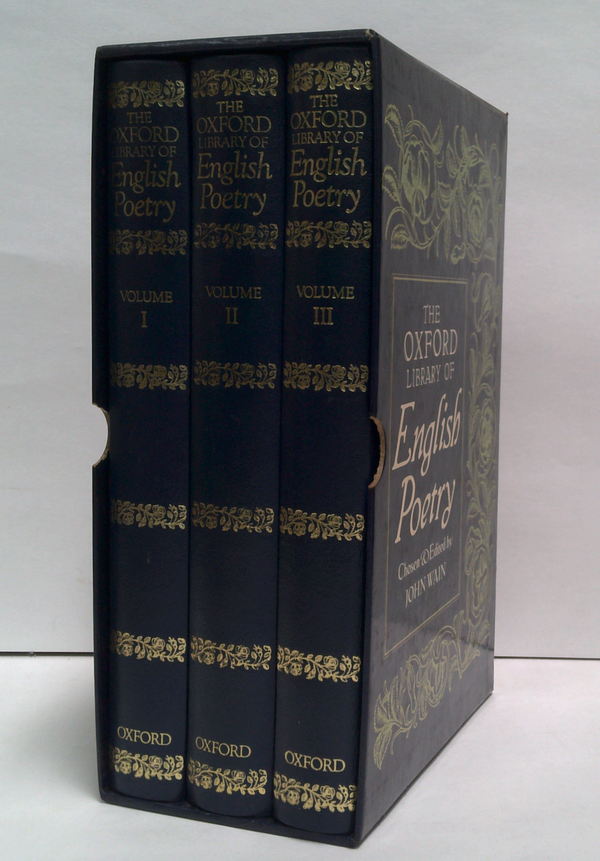 The Oxford Library Of English Poetry (Three-Volume Set)