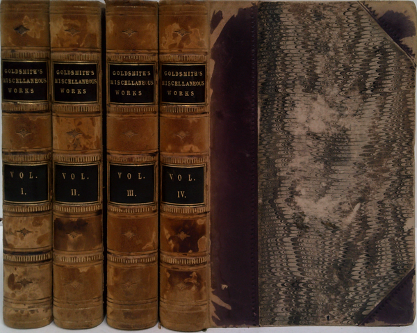 The Miscellaneous Works Of Oliver Goldsmith (Four-Volume Set)