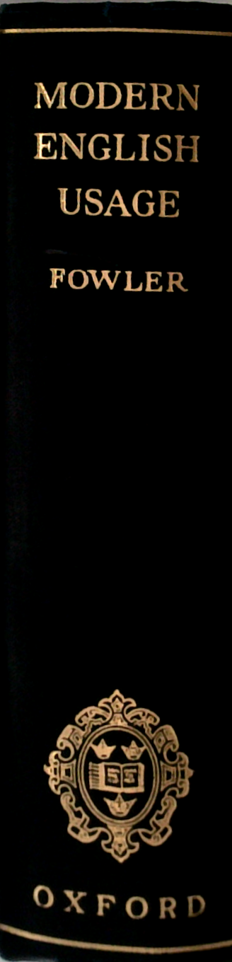 Modern English Usage