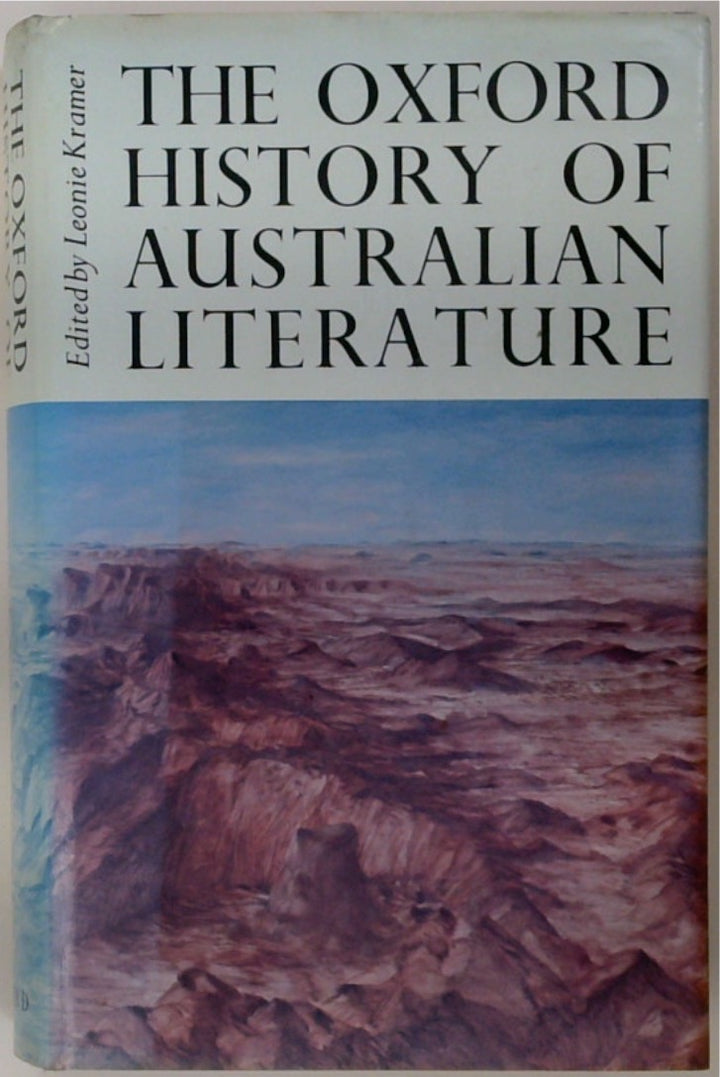 The Oxford History of Australian Literature