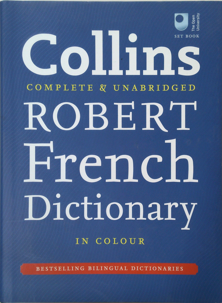 Collins Robert French Dictionary: Complete & Unabridged, In Colour