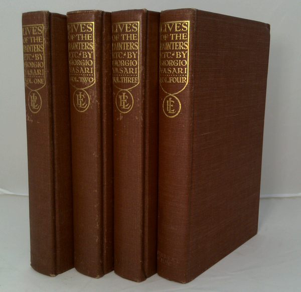 The Lives of the Painters, Sculptors and Architects (Four-Volumes Set)