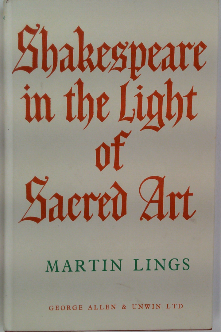Shakespeare In The Light Of Sacred Art