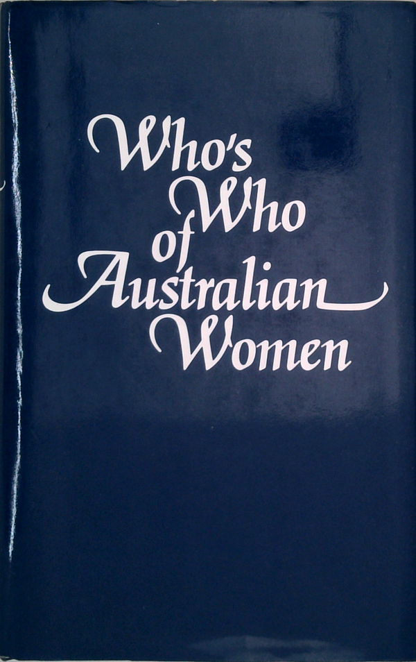 Who's Who Of Australian Women