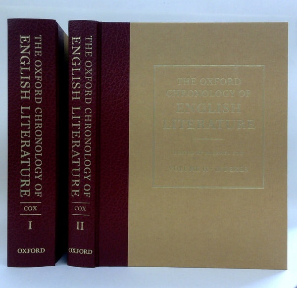 The Oxford Chronology Of English Literature ( Two Volume Set)