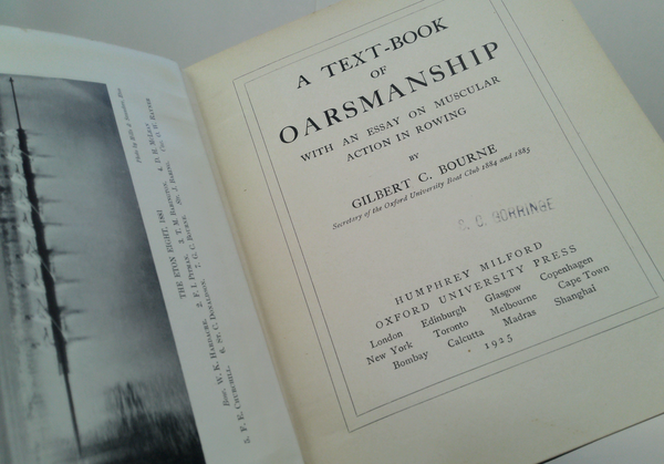 A Text-Book Of Oarsmanship: With An Essay On Muscular Action In Rowing