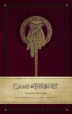 Game of Thrones: Hand of the King Hardcover Ruled Journal