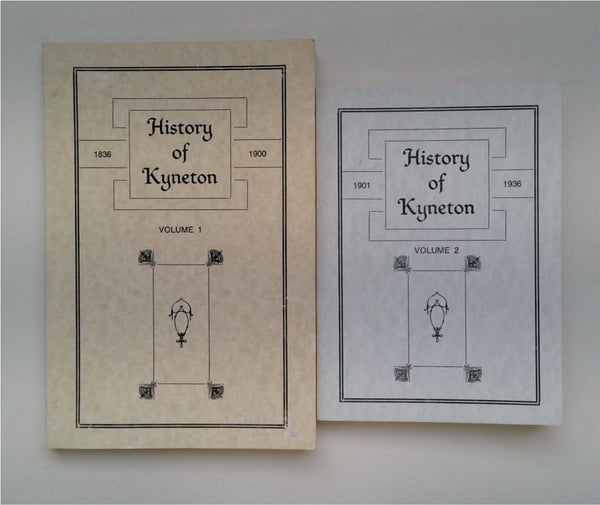 History Of Kyneton 1836-1936 (Two-Volume Set)