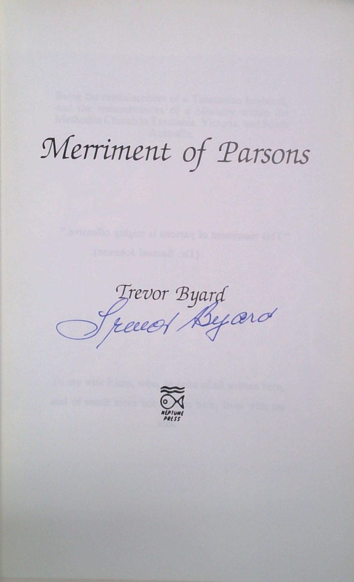 Merriment Of Parsons (SIGNED)