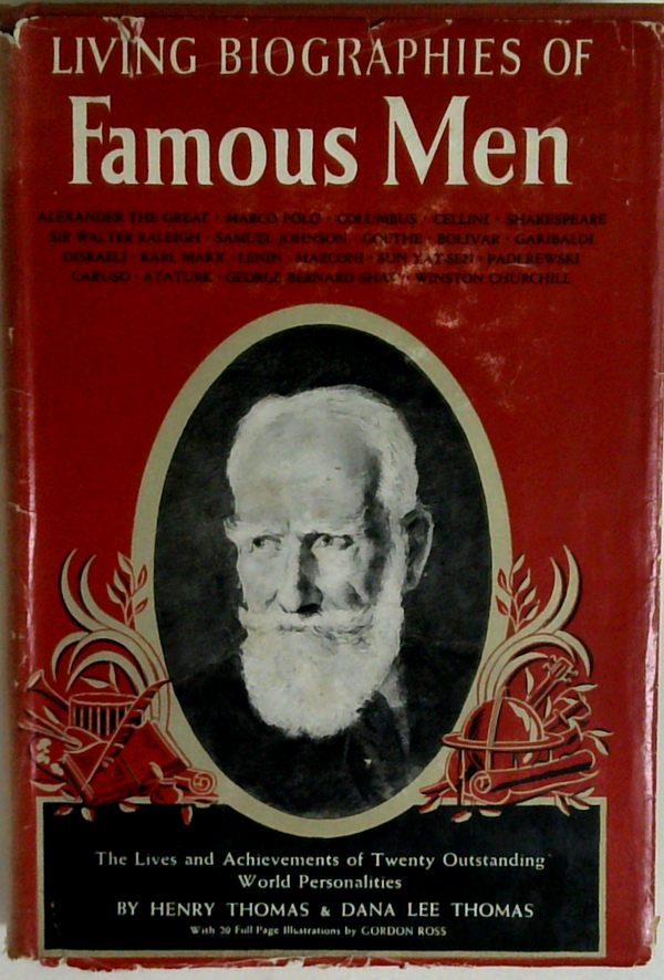 Living Biographies Of Famous Men; The Lives And Achievements Of Twenty Outstanding World Personalities