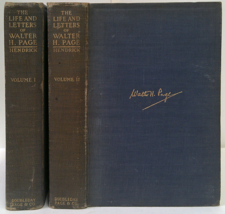 The Life And Letters Of Walter H. Page (Two-Volume Set)