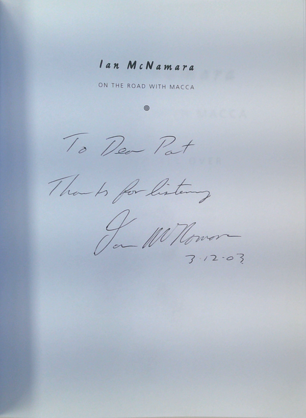 On The Road With Macca (SIGNED)