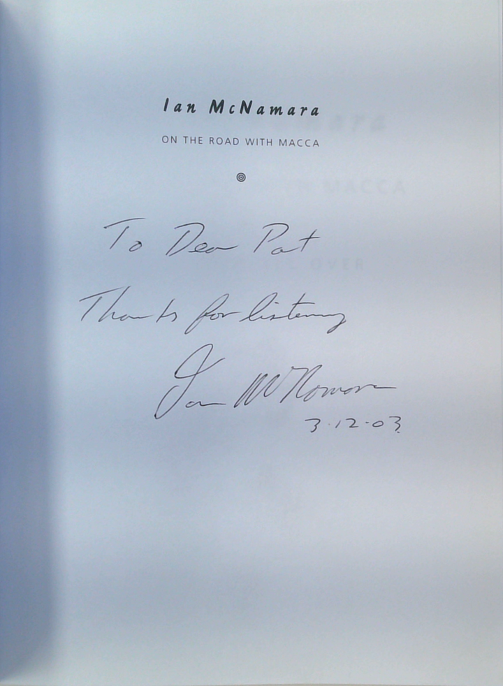 On The Road With Macca (SIGNED)