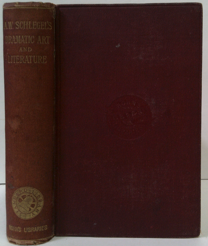 Lectures On Dramatic Art And Literature